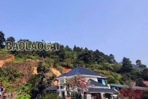 Xã Bảo Nhai (Bắc Hà): Di chuyển khẩn cấp 5 hộ dân ra khỏi khu vực sạt lở nguy hiểm