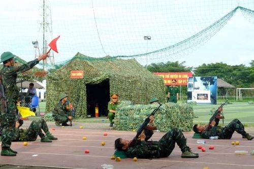 Di Linh: Diễn tập khu vực phòng thủ với trách nhiệm, quyết tâm cao