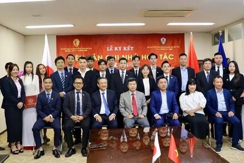 Hiệp hội Thể thao CAND ký biên bản ghi nhớ hợp tác với đối tác Nhật Bản