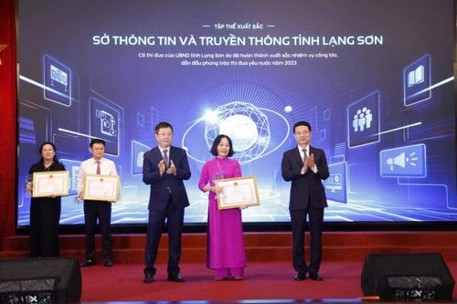 Tỉnh Lạng Sơn có 3 tập thể, cá nhân được tôn vinh điển hình tiên tiến toàn quốc trong hoạt động thông tin cơ sở