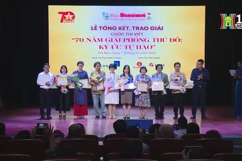 Thi viết '70 năm Giải phóng Thủ đô: Ký ức tự hào'