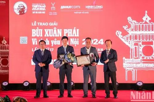 Trao giải Bùi Xuân Phái - Vì tình yêu Hà Nội