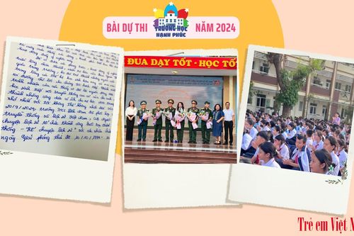 Tiết học xúc động với họa sĩ khiếm thị - Anh hùng Lê Duy Ứng của học trò Trường THCS Lĩnh Nam
