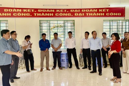 Ban Văn hóa - Xã hội HĐND tỉnh giám sát tại huyện Nguyên Bình