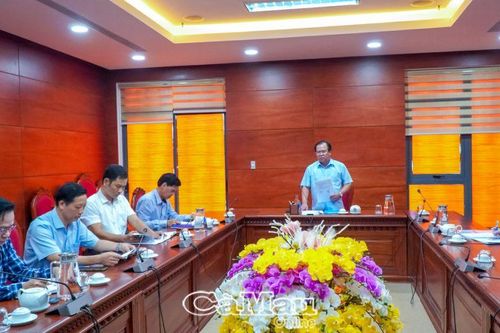 Họp Ban tổ chức 'Giải thưởng Văn học, nghệ thuật Phan Ngọc Hiển' tỉnh Cà Mau lần thứ V (2021-2025)