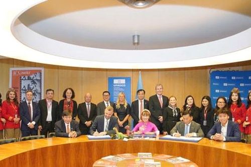 Tập đoàn SOVICO và UNESCO ký kết văn kiện hợp tác chiến lược 2025-2035