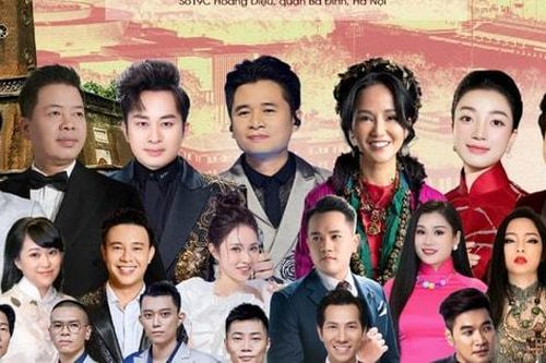 Chương trình 'Hà Nội - Bản hùng ca phố' diễn ra tại Hoàng thành Thăng Long vào tối 10-10