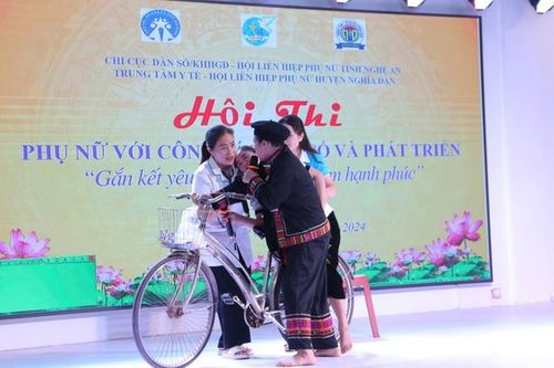 Nghệ An: Tổ chức Hội thi Phụ nữ với công tác Dân số và Phát triển