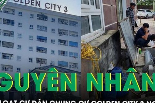 Nguyên nhân hàng loạt cư dân chung cư Golden City 3 ngộ độc