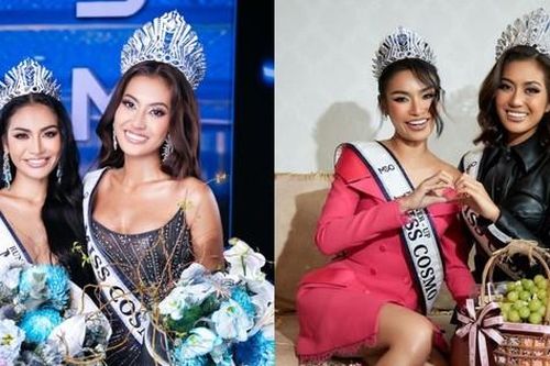 Ngắm sắc vóc 2 mỹ nhân giành ngôi vị cao nhất của Miss Cosmo 2024