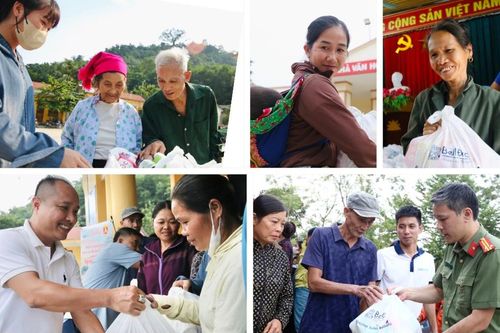 2.000 suất quà thiết yếu gửi đến bà con vùng lũ Tuyên Quang, Yên Bái