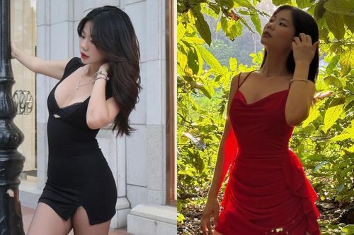 'Thánh nữ váy đỏ' lên đồ chặt chém, khoe 3 vòng đâu ra đấy