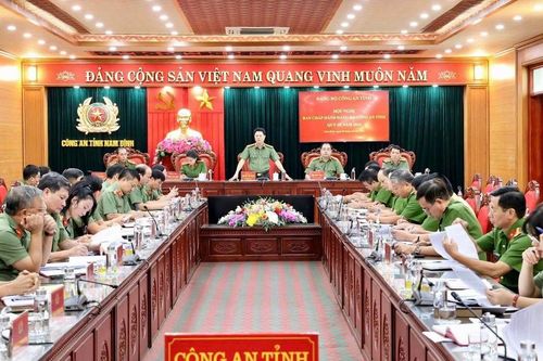 Công an tỉnh Nam Định tiếp tục giữ vững an ninh chính trị, trật tự an toàn xã hội trên địa bàn.