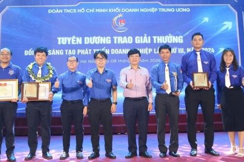 3 công trình của Tuổi trẻ Dầu khí được trao giải thưởng đổi mới sáng tạo phát triển doanh nghiệp lần thứ III, năm 2024