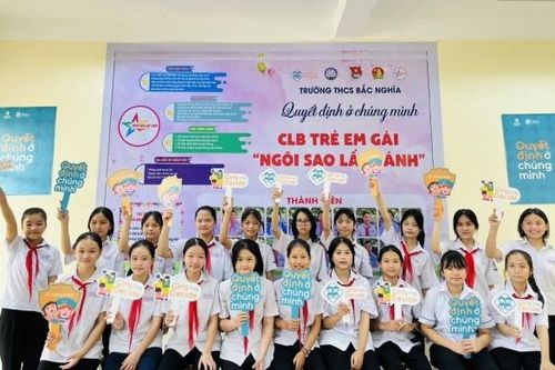 Quảng Bình: Nhiều trẻ em gái tự tin phát triển bản thân hơn nhờ dự án 'Thế hệ trẻ làm chủ tương lai'