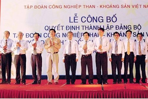 Hệ thống chính trị của Tập đoàn Công nghiệp Than - Khoáng sản Việt Nam
