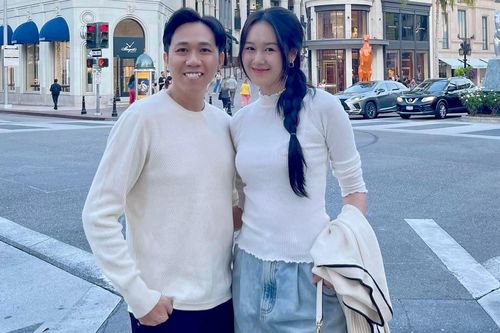 Diễn viên Anh Đức hạnh phúc hưởng trăng mật bên vợ 'xinh như hoa hậu' ở Mỹ