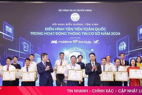 Hà Tĩnh có 2 tập thể, cá nhân được tôn vinh trong hoạt động thông tin cơ sở