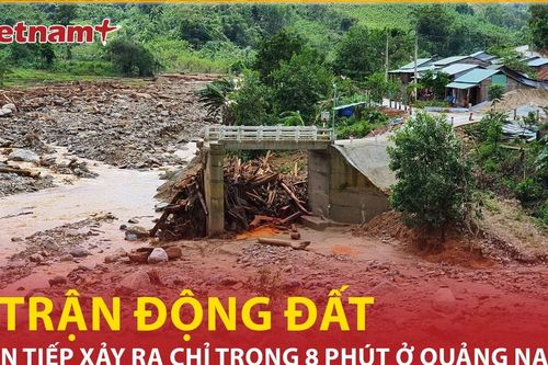 Bản tin 60s: 3 trận động đất liên tiếp xảy ra ở Quảng Nam trong vòng 8 phút