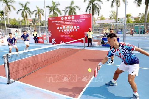 Lần đầu tiên tổ chức Giải vô địch Pickleball cấp quốc gia