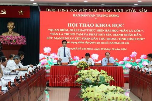 Hiệu quả bài học 'Dân là gốc' trong công cuộc đổi mới xây dựng và bảo vệ Tổ quốc