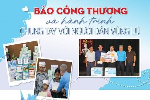 Báo Công Thương và hành trình chung tay với người dân vùng lũ Lào Cai