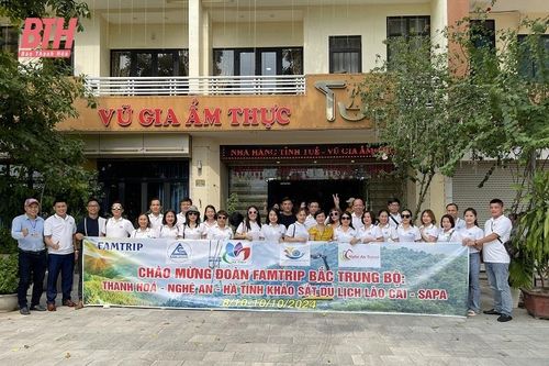 Đoàn famtrip Hội Du lịch Lữ hành TP Thanh Hóa khảo sát du lịch tại Sa Pa