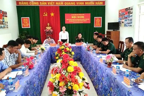 An Phú sơ kết phối hợp giữa 3 lực lượng công an, quân sự, biên phòng
