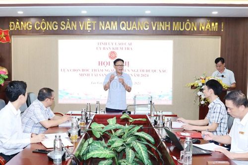 Lào Cai: Xác định 10 cán bộ xác minh tài sản, thu nhập năm 2024