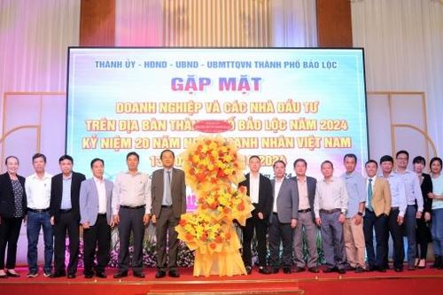 Bảo Lộc: Tổ chức gặp mặt doanh nghiệp, nhà đầu tư