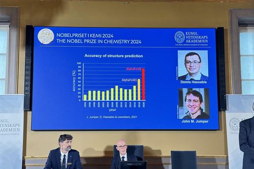 Giải Nobel Hóa học 2024 vinh danh những nghiên cứu 'gỡ nút thắt' tồn tại 50 năm qua về protein
