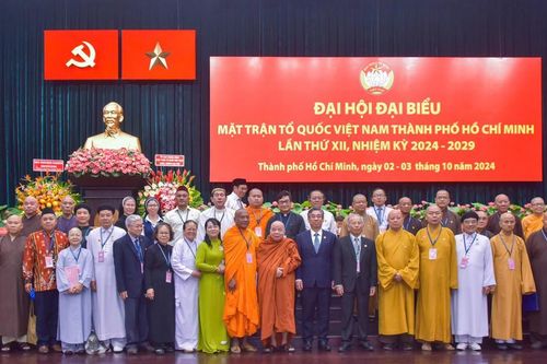 88 Tăng Ni tham gia MTTQVN TP.HCM, TP.Thủ Đức và 21 quận huyện nhiệm kỳ 2024-2029