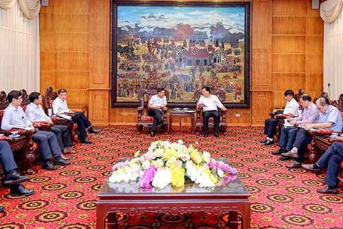 Vĩnh Phúc: Tăng cường hợp tác chuyển đổi số với Tập đoàn Bưu chính viễn thông Việt Nam