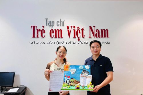 Cậu bé 7 tuổi gửi thông điệp yêu thương đến bạn bè khắp mọi miền Tổ quốc