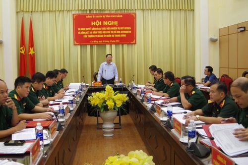 Bí thư Tỉnh ủy Trần Hồng Minh chủ trì hội nghị ra nghị quyết lãnh đạo thực hiện nhiệm vụ quý IV