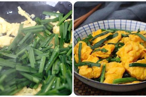 Lá hẹ xào trứng có tác dụng gì?