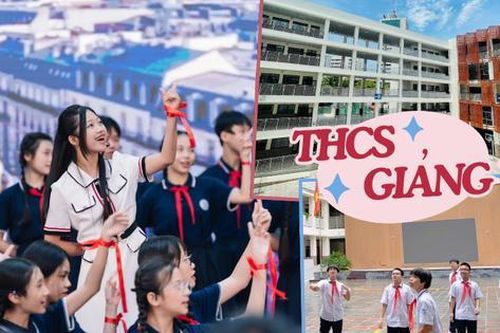Trường THCS Giảng Võ được gắn biển công trình mừng 70 năm Giải phóng Thủ đô
