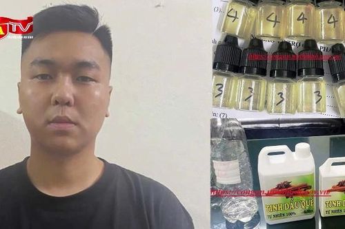 Bắt đối tượng buôn bán trái phép chất ma túy mới dưới dạng tinh dầu