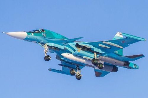 Không quân Nga nhận loạt máy bay ném bom Su-34 mới