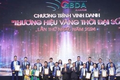 Chương trình 'Thương hiệu Vàng thời đại số' lần thứ nhất năm 2024: Vinh danh 40 sản phẩm, 22 thương hiệu