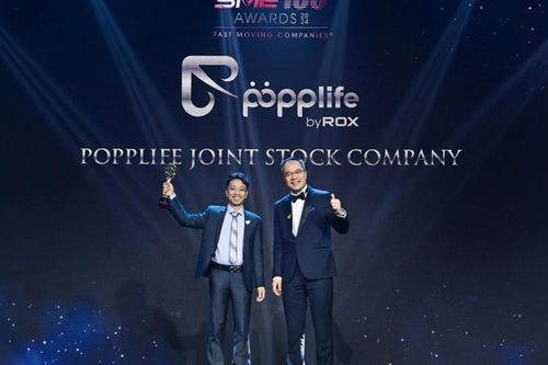 Popplife nhận giải thưởng SME 100 Châu Á 2024