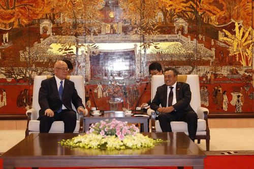 Hà Nội quan tâm thúc đẩy các dự án hợp tác với Nhật Bản