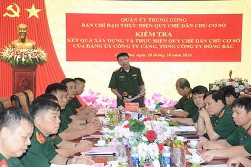 Công ty Cảng, Tổng Công ty Đông Bắc thực hiện nghiêm Quy chế dân chủ cơ sở