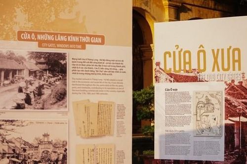 Tài liệu quý được trưng bày tại triển lãm 'Hà Nội và những cửa ô'