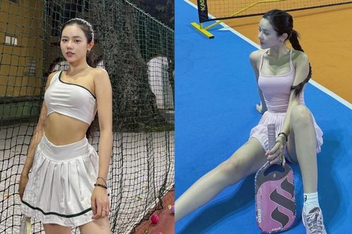 Bạn gái tin đồn của Xemesis khoe dáng gợi cảm trên sân pickleball