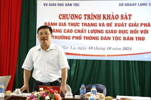 Nâng cao chất lượng giáo dục trường phổ thông dân tộc bán trú