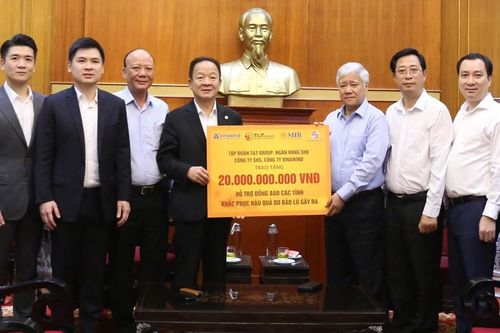 T&T Group và các doanh nghiệp hệ sinh thái bầu Hiển ủng hộ 20 tỷ đồng khắc phục bão lũ