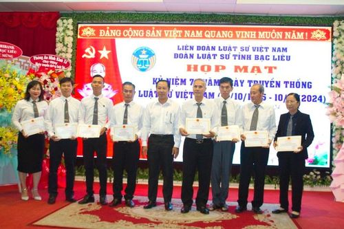 Bạc Liêu: Kỷ niệm 79 năm Ngày truyền thống Luật sư