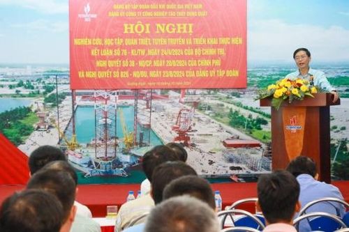 Đảng ủy DQS tổ chức Hội nghị quán triệt, triển khai Kết luận 76-KL/TW