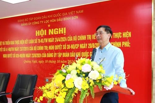 Đảng ủy BSR tổ chức Hội nghị quán triệt, triển khai Kết luận 76-KL/TW